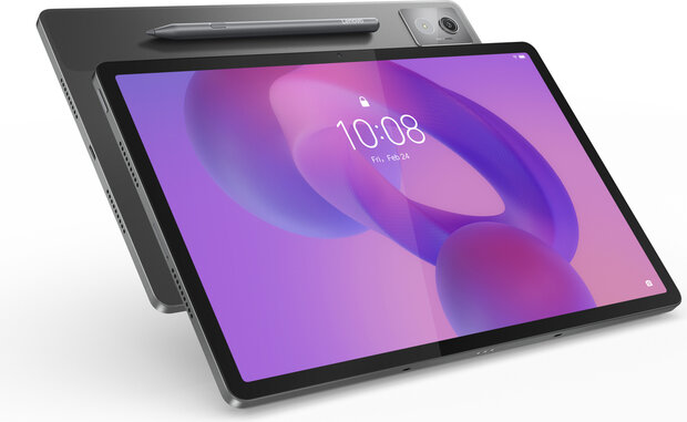 Idea Tab Pro ZAE4 Tablet (Android 14, 256 GB UFS card, 12,7&quot; LTPS 2944 x 1840, microSD slot, grijs)