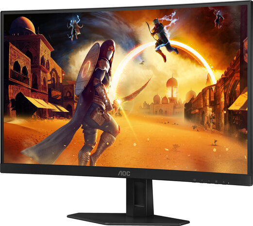 Gaming C27G4ZXE LED gaming curved 27&quot;, 1920 x 1080 Full HD, 280 Hz, VA, 4000:1, HDR10, 0,3 ms, 2 x HDMI, DisplayPort, zwart