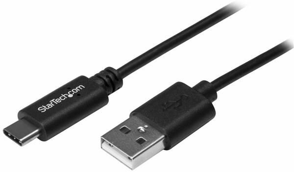 USB-C naar USB A kabel (M/M, USB 2.0, 0,5 meter)