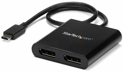 USB-C naar DisplayPort Multi Monitor Splitter (USB Type-C naar 2 x DisplayPort)