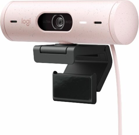 Brio 500 Webcam (1920 x 1080, audio, USB-C, roze)