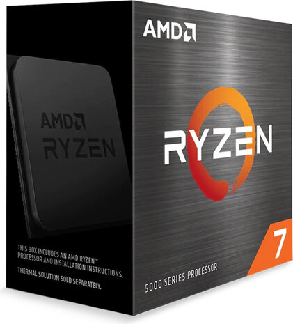 Socket AM4 : Ryzen 7-5700X3D, 3 GHz, 8-core, 16 threads, 96 MB cache (box)