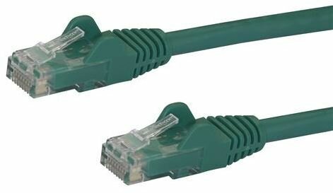 Cat6 Patchkabel (snagless RJ45 connectors, groen, 10 meter)