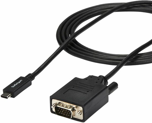 USB-C naar VGA Adapterkabel (2 meter, 1920 x 1200)