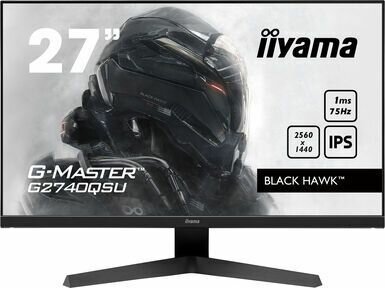 G2740QSU-B1 IPS 27&quot;, WQHD 2560 x 1440, HDMI, DisplayPort, USB, zwart