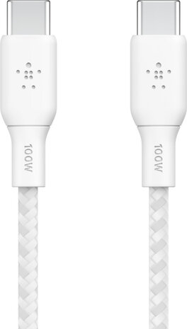 Boost Charge USB-kabel : USB-C M/M (2 m, wit)