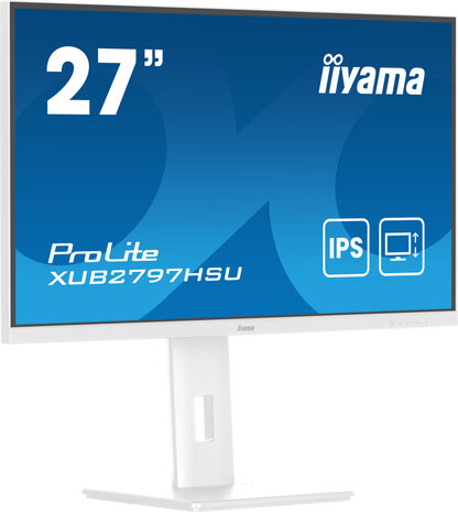 ProLite XUB2797HSU-W2 LED 27&quot;, 1920 x 1080 Full HD, 100 Hz, IPS, 1000:1, 1 ms, HDMI, DisplayPort, speakers, mat wit