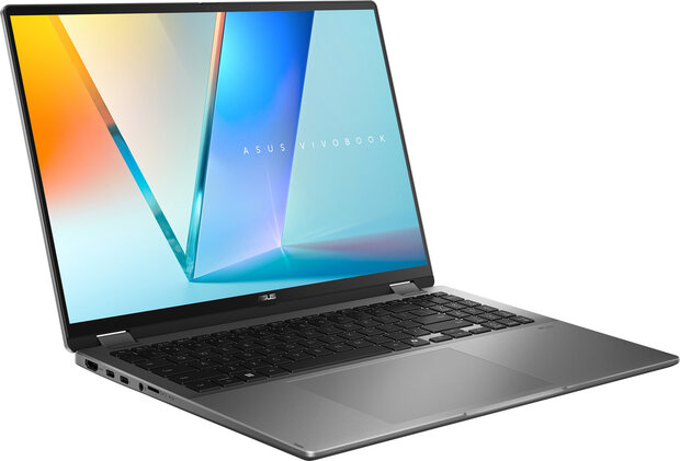 Vivobook 16 Flip TP3607SA-RJ022W (16&quot; 3K OLED touch, Intel Ultra 7-285V, 32 GB RAM, 1000 GB PCIe NVMe SSD, Intel Arc Graphics, stylus pen, Windows 11 Home, grijs, Azerty)