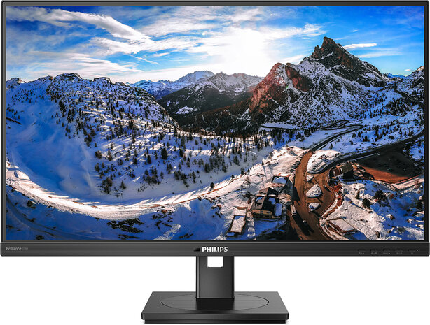 P-line 279P1 LED 27&quot;, 3840 x 2160 4K @ 60 Hz, IPS, 1000:1, 4 ms, 2 x HDMI, DisplayPort, USB-C, speakers, zwart