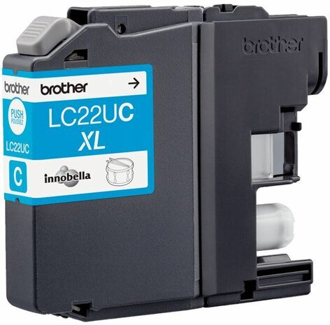 LC22UC XL inkjetcartridge cyaan (1.200 afdrukken)