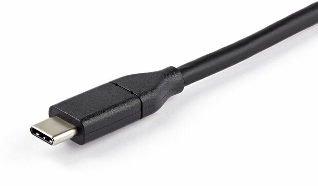 CDP2DP141MBD USB-C naar DisplayPort 1.4 kabel (bidirectional, 8K 30, HBR3, Thunderbolt 3, 1 meter)