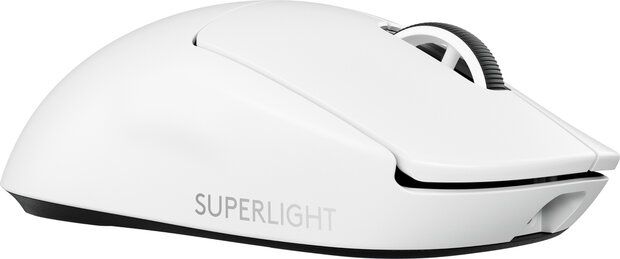 PRO X Superlight 2 Mouse (5 knoppen, Logitech USB Lightspeed receiver, wit)