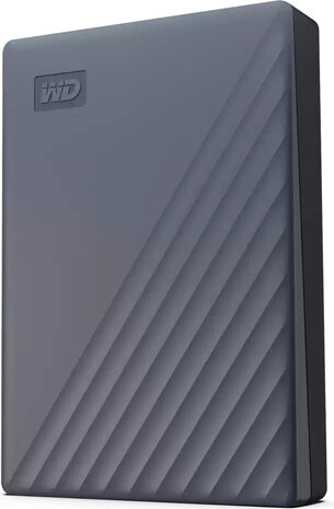 4000 GB WD My Passport WDBRMD0040BGY-WESN Hard drive (USB 3.2 Gen 1, 256-bit AES, silicon grijs)