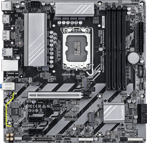 Socket 1851 : B860M D3HP (DDR5, M.2, DisplayPort, HDMI, mATX)