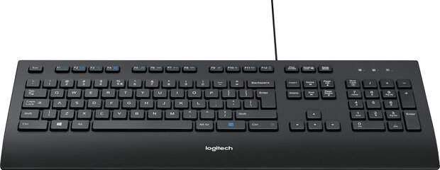 Corded K280e Keyboard (USB, Qwerty US)