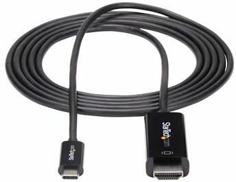 USB-C naar HDMI-kabel (4K 60Hz, 2 meter, zwart)