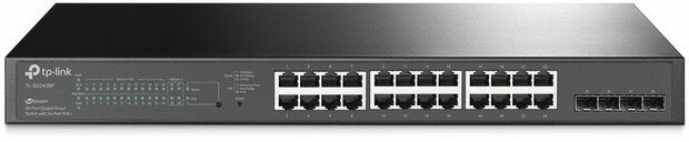 TL-SG2428P Switch (28-poort Gigabit smart switch met 24-poort PoE)