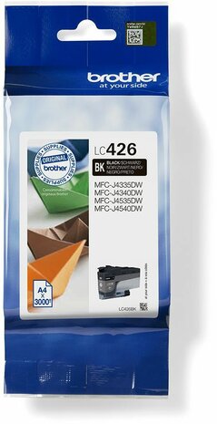 LC426BK inkjetcartridge zwart (3000 afdrukken)