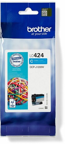 LC-424C inkjetcartridge cyaan (750 afdrukken)