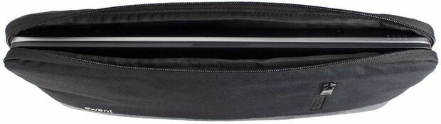 Urban Notebook sleeve (14,1&quot;, zwart/grijs)