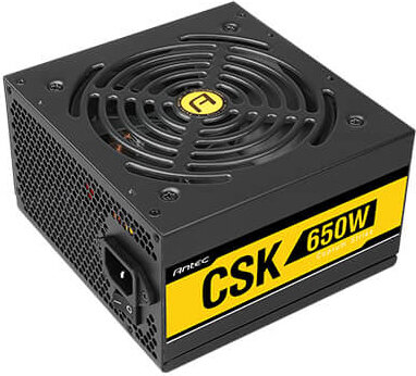 CSK650 Power Supply 650 Watt (EC 80+, bronze)