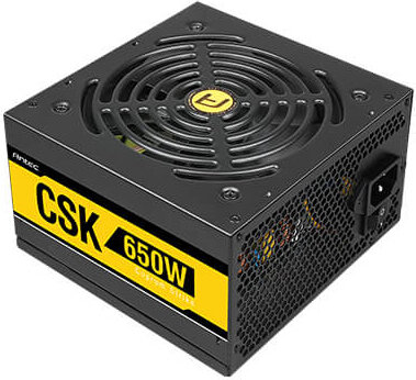 CSK650 Power Supply 650 Watt (EC 80+, bronze)