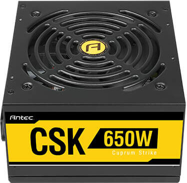 CSK650 Power Supply 650 Watt (EC 80+, bronze)