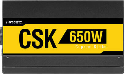 CSK650 Power Supply 650 Watt (EC 80+, bronze)