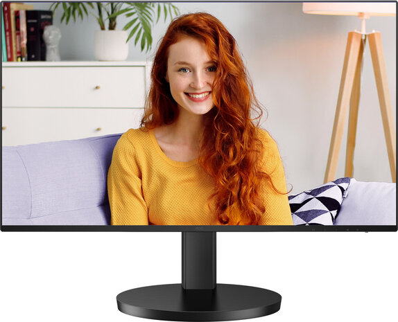 Basic-line 24B3CF2 LED 24&quot;, 1920 x 1080 Full HD, 100 Hz, IPS, 1300:1, 1 ms, HDMI, USB-C, speakers, zwart