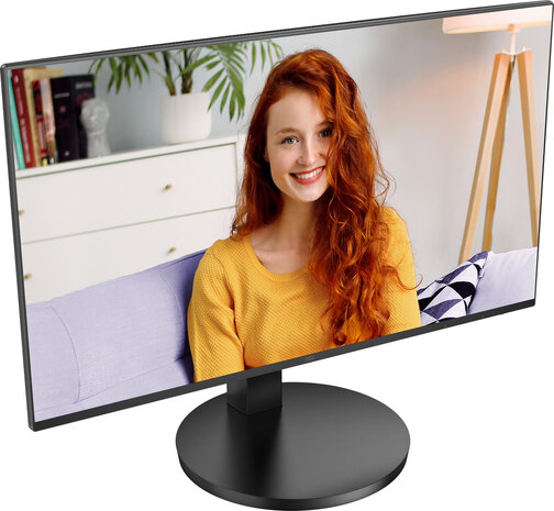 Basic-line 24B3CF2 LED 24&quot;, 1920 x 1080 Full HD, 100 Hz, IPS, 1300:1, 1 ms, HDMI, USB-C, speakers, zwart