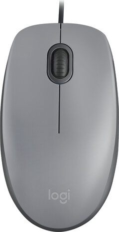 M110 Silent Mouse (USB, grijs)