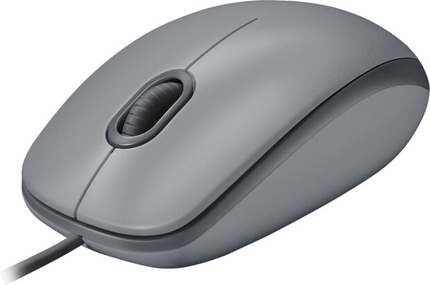 M110 Silent Mouse (USB, grijs)