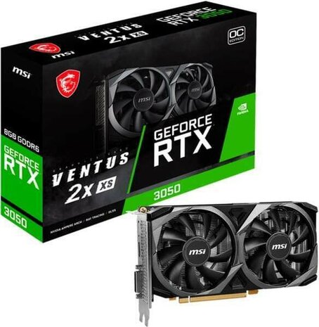 Geforce RTX 3050 Ventus 2X XS 8GB OC