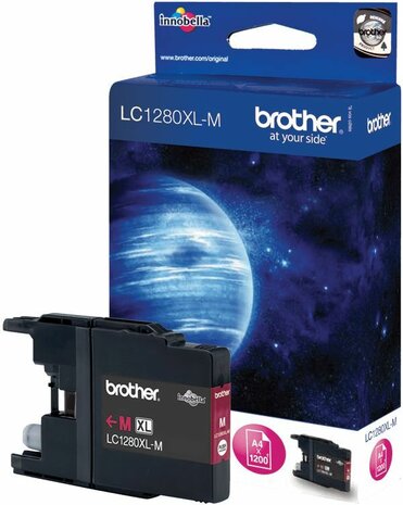 LC1280XL-M inkjetcartridges magenta (1200 afdrukken)