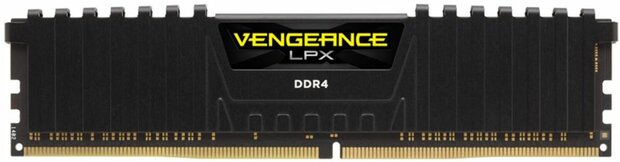 CMK64GX4M2E3200C16 Vengeance LPX DDR4 64 GB, 288-pin, 3200 MHz, PC4-25600, CL16, zwart (2 x 32 GB)