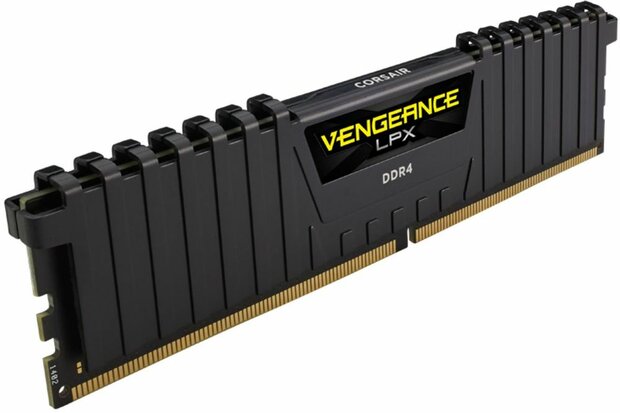 CMK64GX4M2E3200C16 Vengeance LPX DDR4 64 GB, 288-pin, 3200 MHz, PC4-25600, CL16, zwart (2 x 32 GB)