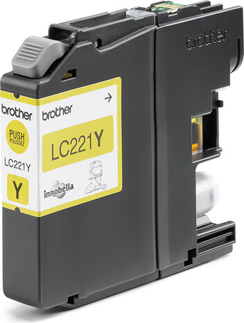 LC221Y inkjetcartridge geel (260 afdrukken)