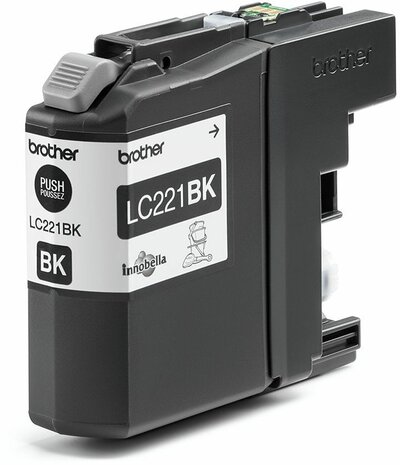 LC221BK inkjetcartridge zwart (260 afdrukken)