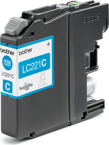 LC221C inkjetcartridge cyaan (260 afdrukken)