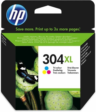 304XL inkjetcartridge kleur (300 afdrukken)