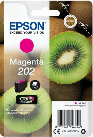 T02F3 inkjetcartridge 202 magenta (4,1 ml)