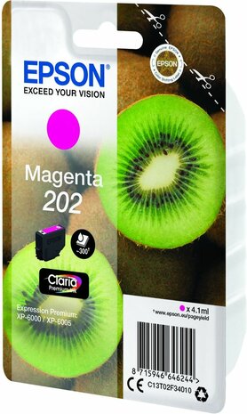 T02F3 inkjetcartridge 202 magenta (4,1 ml)