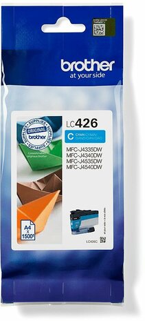 LC426C inkjetcartridge cyaan (1500 afdrukken)