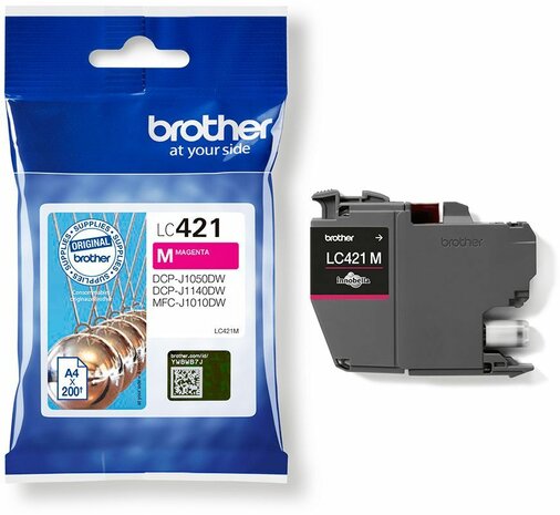 LC-424M inkjetcartridge magenta (750 afdrukken)