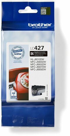 LC427BK inkjetcartridge zwart (3000 afdrukken)