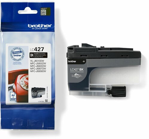 LC427BK inkjetcartridge zwart (3000 afdrukken)