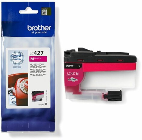 LC427M inkjetcartridge magenta (1500 afdrukken)