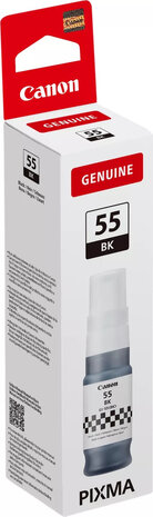 GI-55 inktfles zwart (70 ml, 3.000 afdrukken)