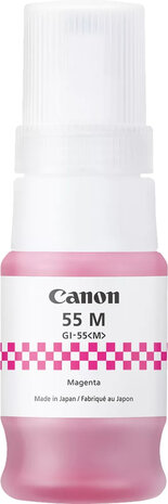 GI-55 M inktfles magenta (40 ml, 3.000 afdrukken)