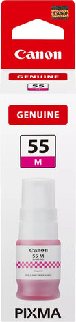 GI-55 M inktfles magenta (40 ml, 3.000 afdrukken)